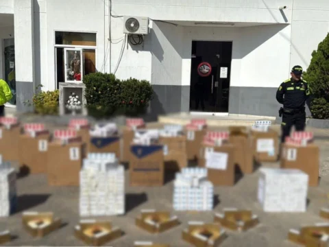 Incautan más de 9.000 cajetillas de cigarrillos de contrabando en la vía Maicao-Paraguachón